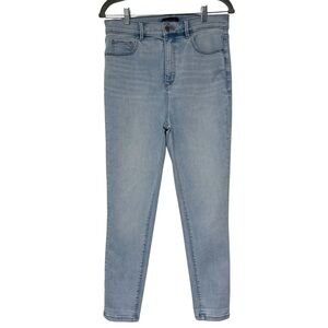 {Ann Taylor} "The Skinny" High Rise Cigarette Leg Stretch Denim Jeans